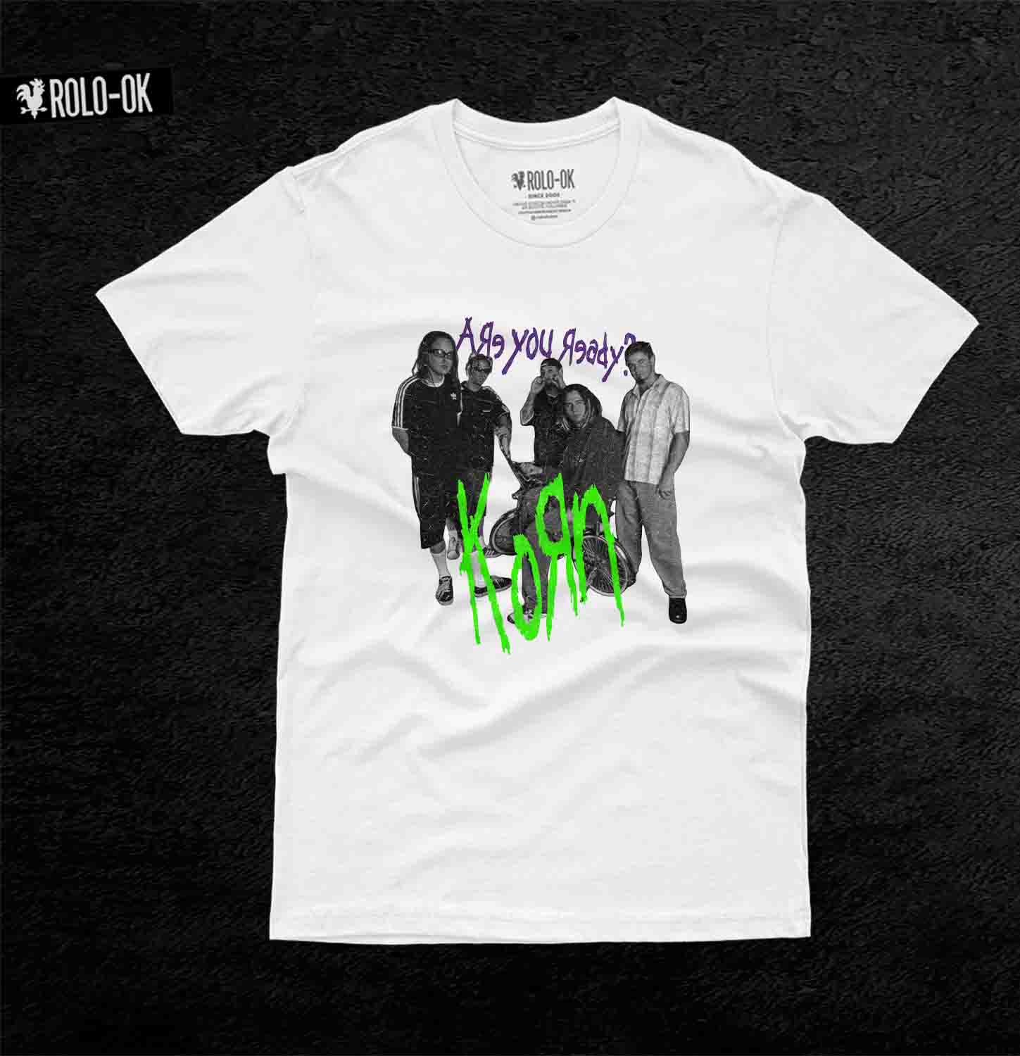 Korn are you ready Camiseta Rolo-ok - Imagen 3