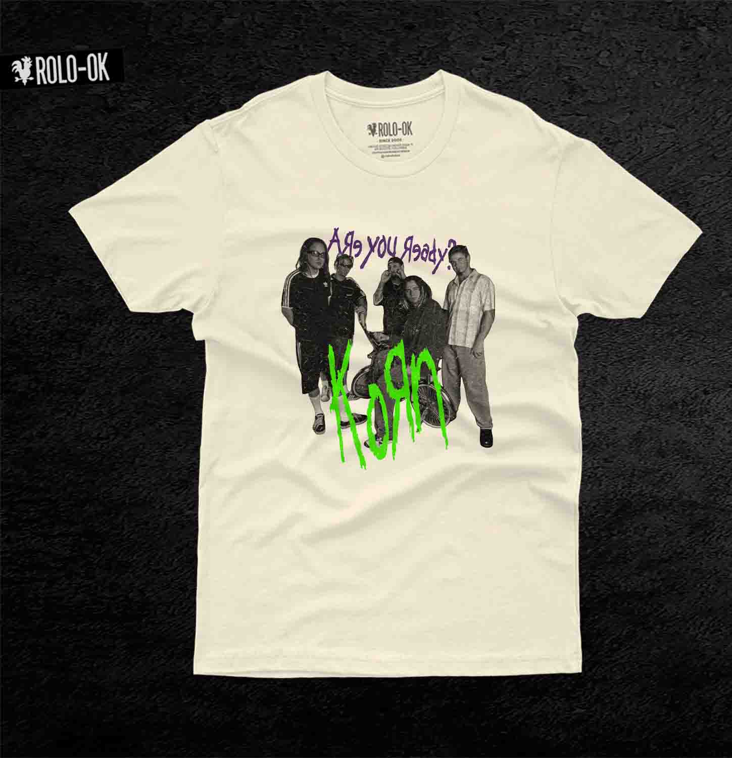 Korn are you ready Camiseta Rolo-ok - Imagen 2