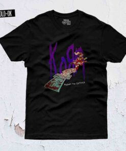 Alternative view of Korn follow Follow the Leader Camiseta Mujer Negra Rolo-ok