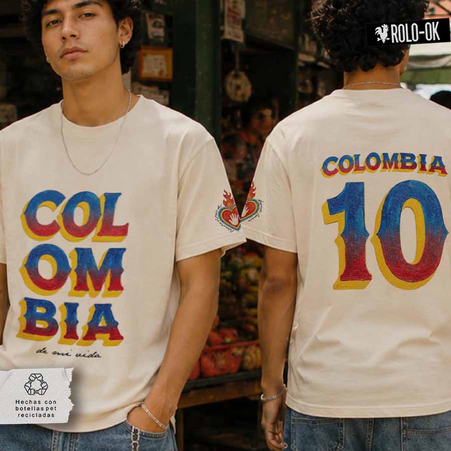 Colombia es mi arte Camiseta Rolo-ok