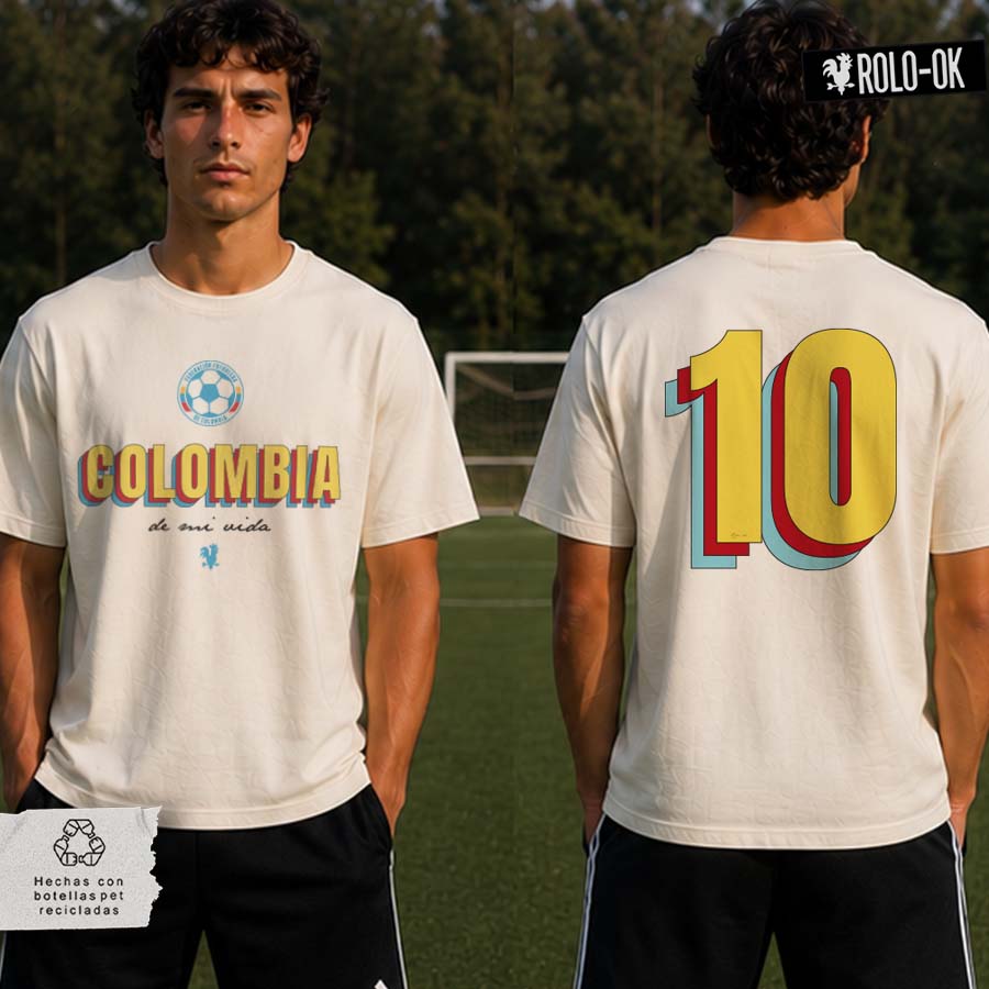 Colombia es mi vida Camiseta Rolo-ok