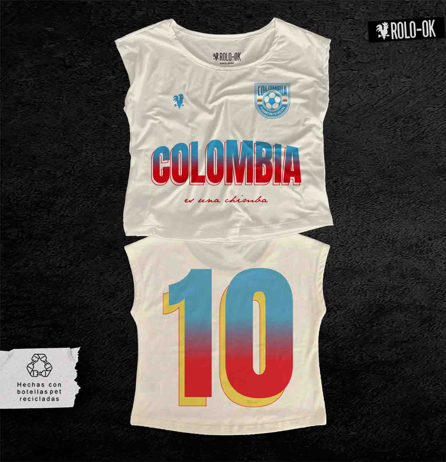 Colombia es una chimba Mujer Rolo-ok - Imagen 6
