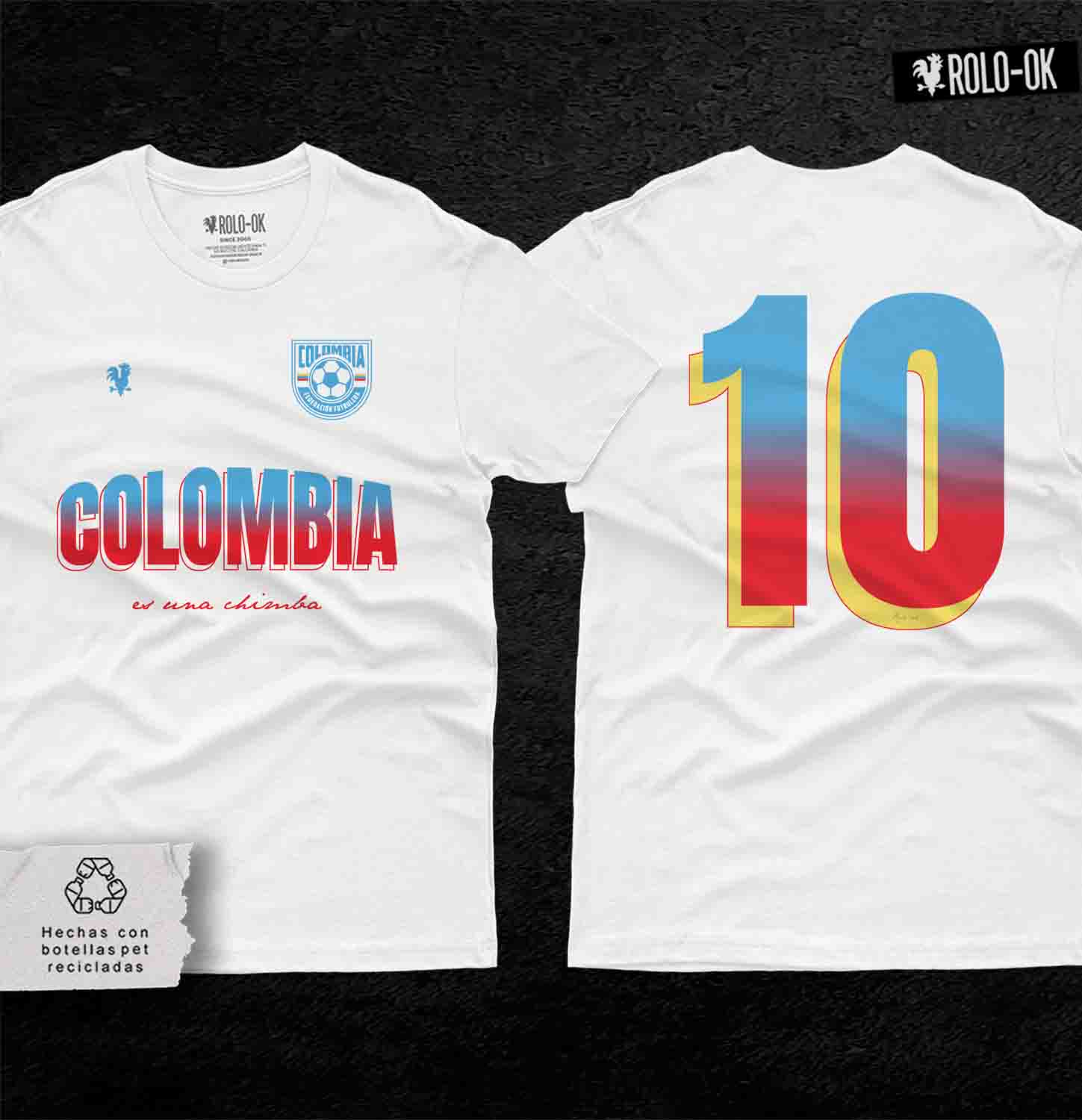 Colombia es una chimba Mujer Rolo-ok - Imagen 3