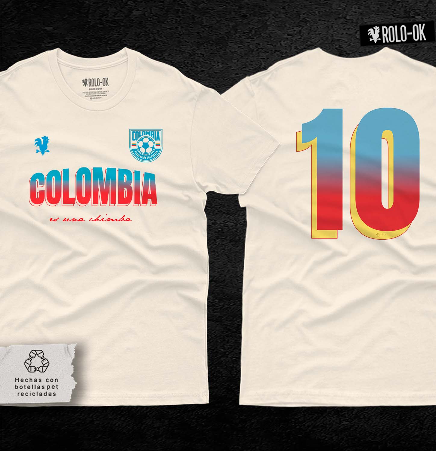Colombia es una chimba Mujer Rolo-ok - Imagen 5
