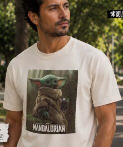 Grogu Baby Yoda Camiseta Rolo-ok