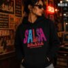 Salsa Brava Hoodie Negro Mujer Rolo-ok