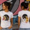 Vaca Pollito y Dexter Camiseta Mujer Rolo-ok