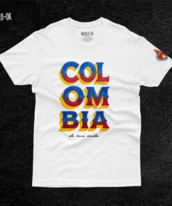 Alternative view of Colombia es mi arte Camiseta Rolo-ok - Donación