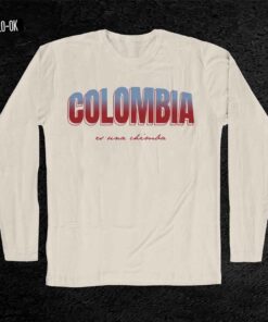 Alternative view of Colombia es una chimba Camiseta Rolo-ok - Donación