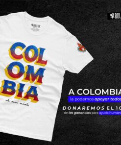 Colombia es mi arte Camiseta Rolo-ok - Donación