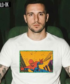 Spiderman Vintage Camiseta Rolo-ok
