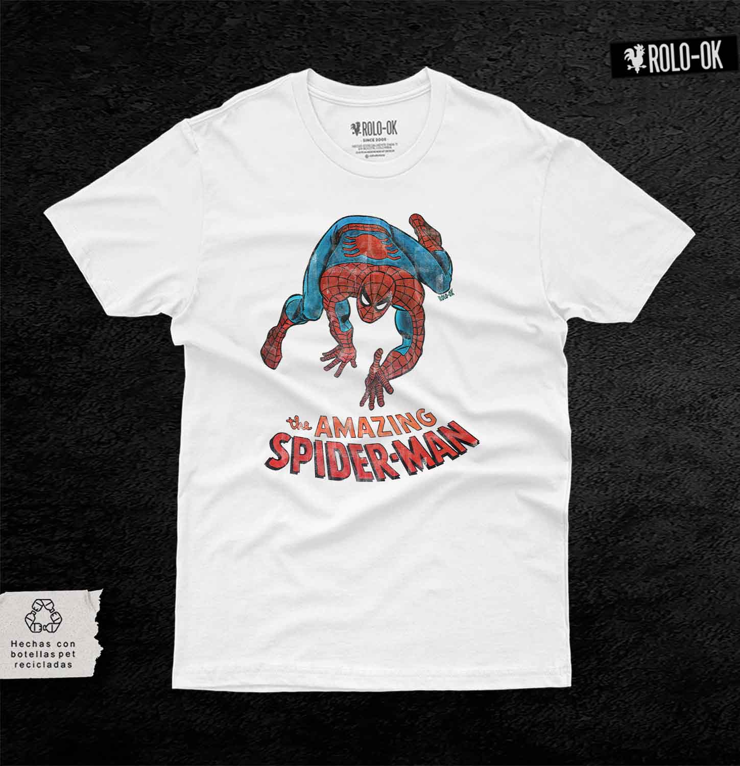 Spiderman the amazing Camiseta Rolo-ok - Imagen 3
