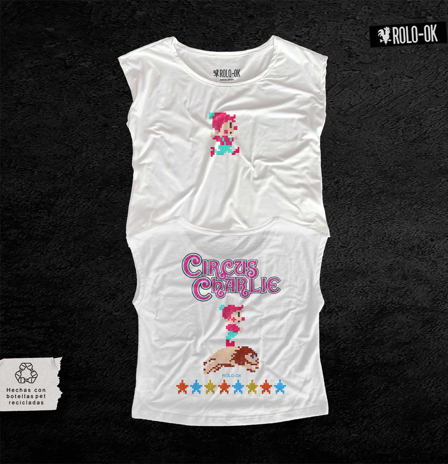 Circus Camiseta Mujer Rolo-ok - Imagen 4