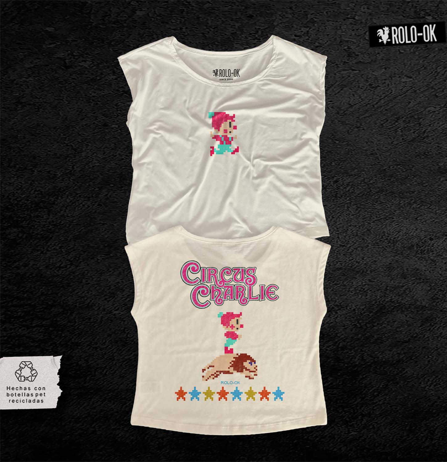 Circus Camiseta Mujer Rolo-ok - Imagen 5