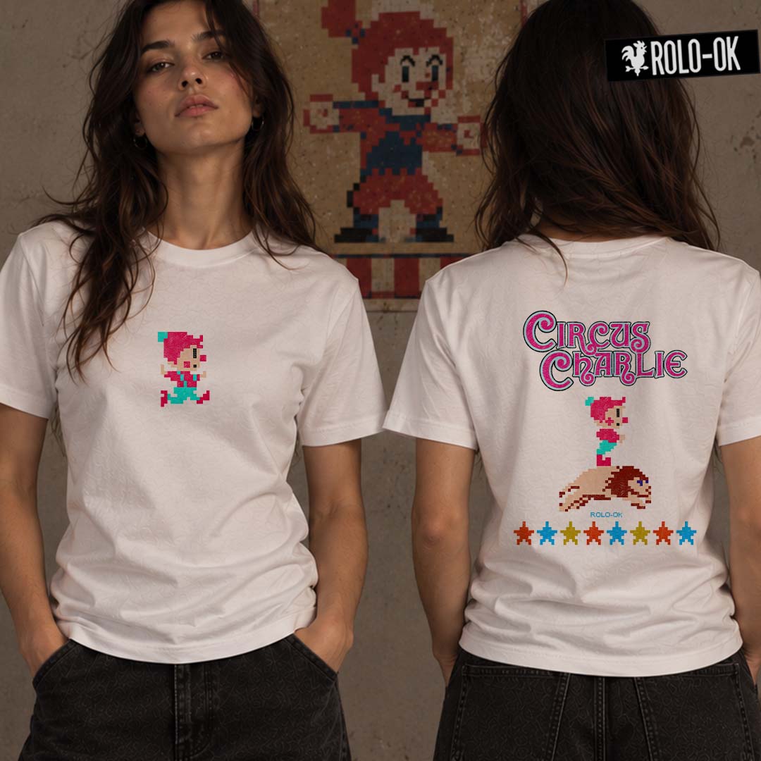 Circus Camiseta Mujer Rolo-ok