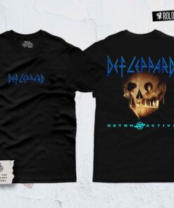 Alternative view of Def leppard retro active Mujer Camiseta Rolo-ok