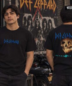 Def leppard retro active Camiseta Rolo-ok