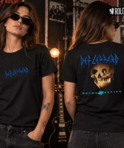 Def leppard retro active Mujer Camiseta Rolo-ok