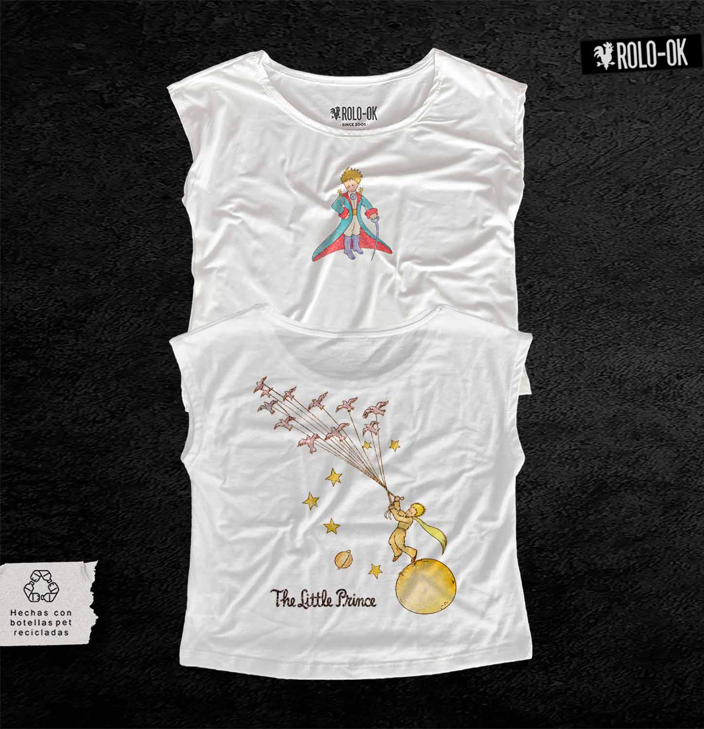 El Principito Camiseta Mujer Rolo-ok - Imagen 5
