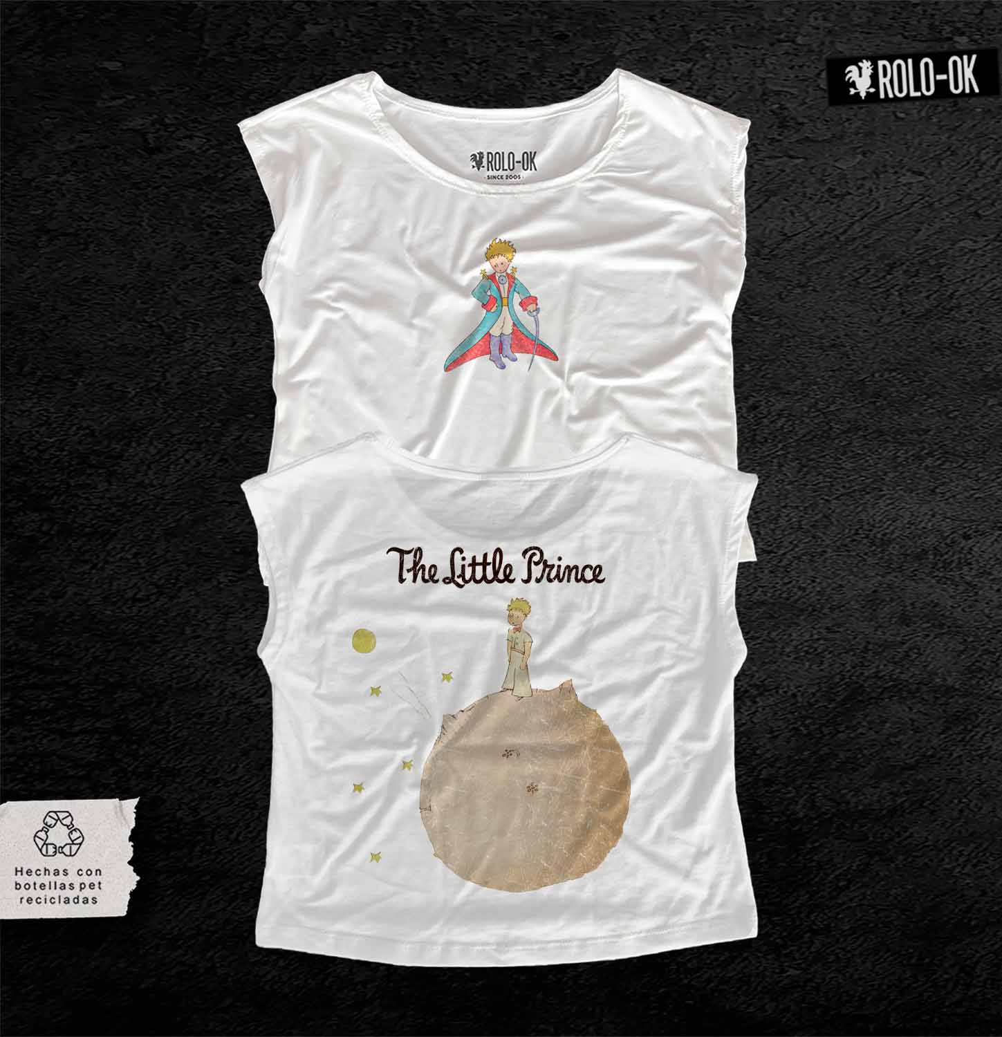 El Principito Camiseta Mujer Rolo-ok - Imagen 4