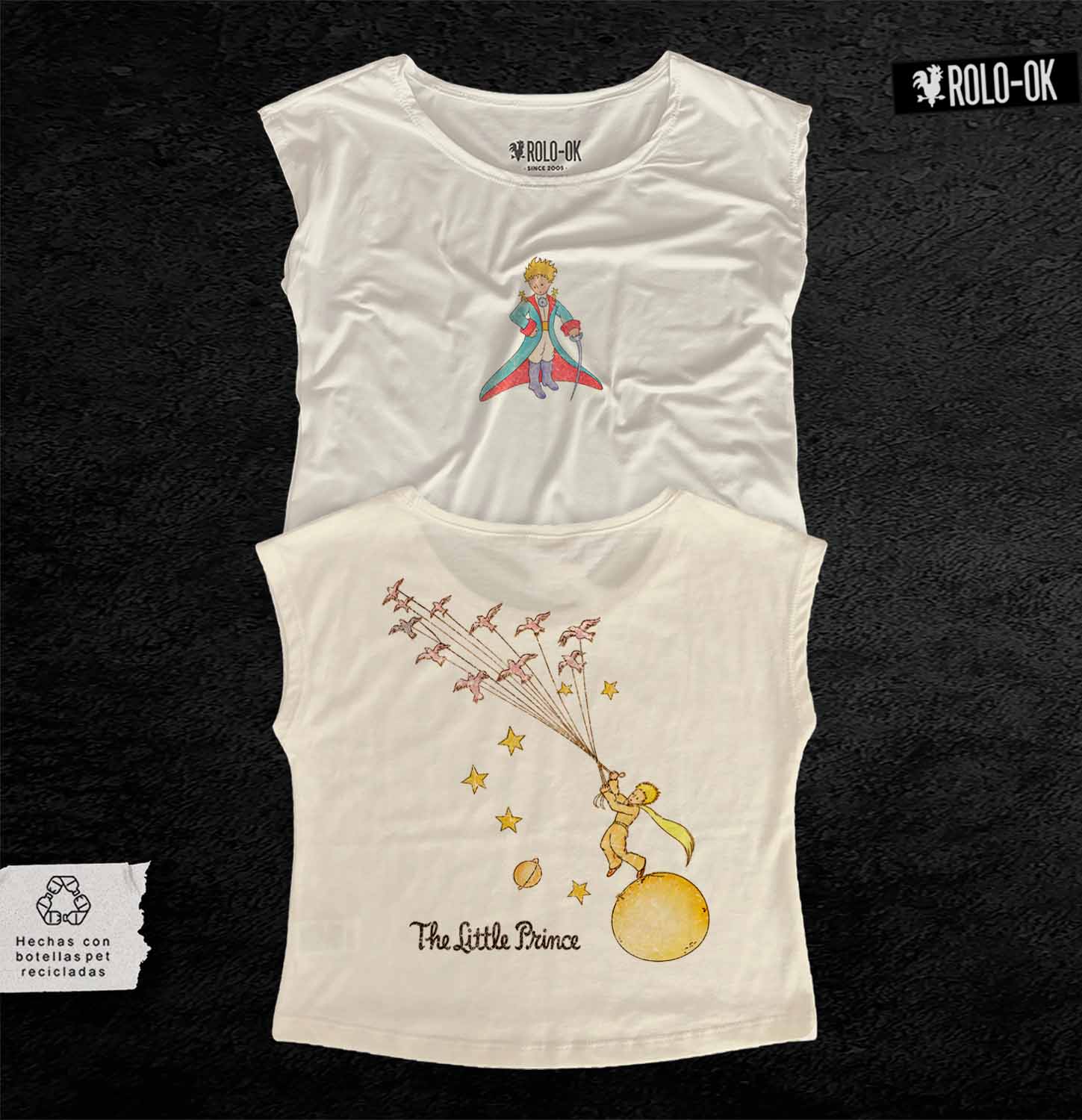 El Principito Camiseta Mujer Rolo-ok - Imagen 3