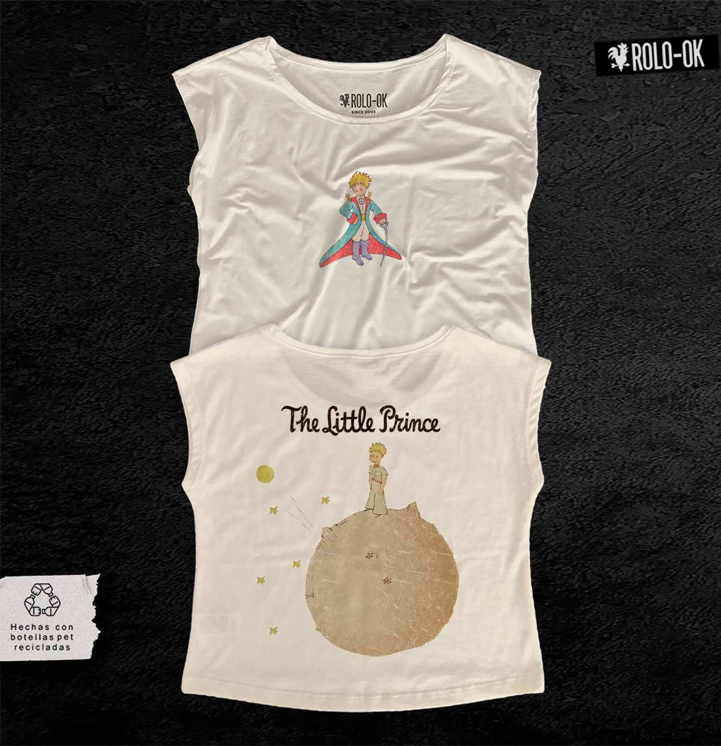 El Principito Camiseta Mujer Rolo-ok - Imagen 2