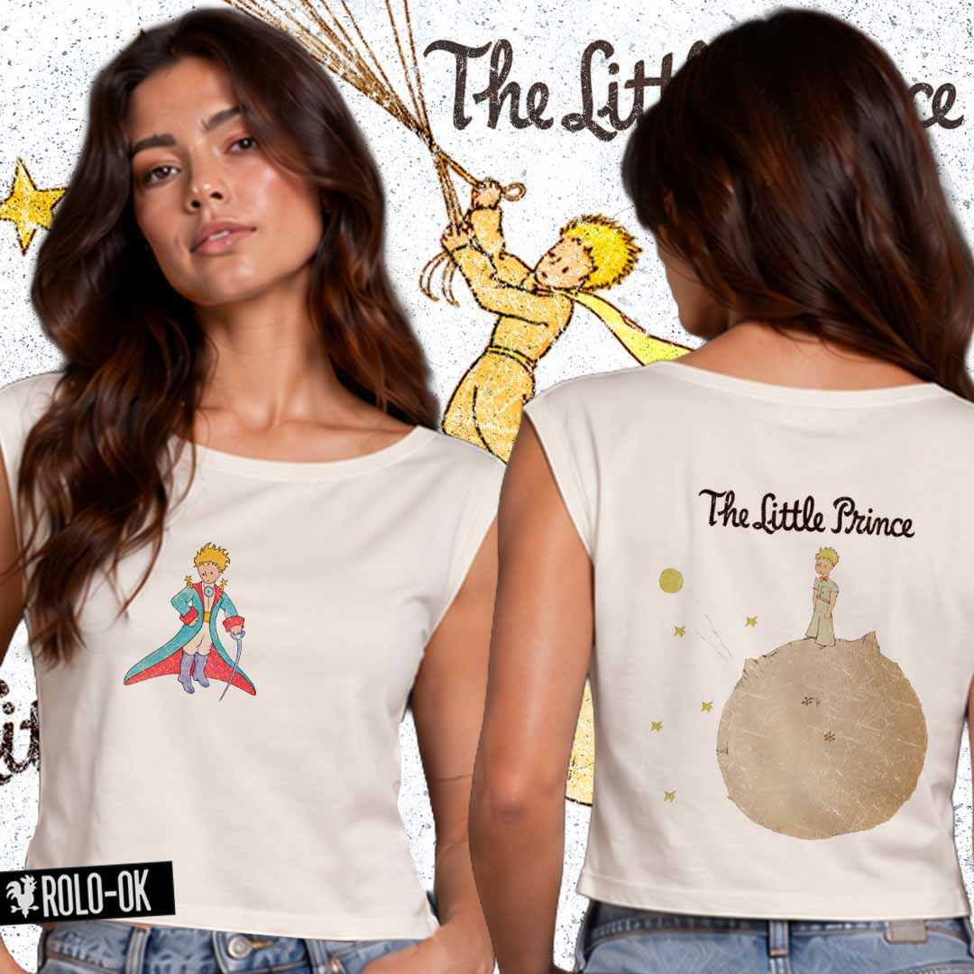 El Principito Camiseta Mujer Rolo-ok