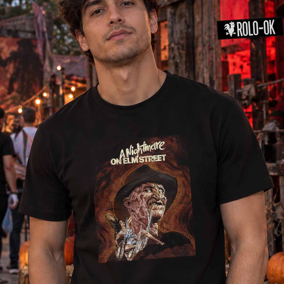 Freddy Krueger Camiseta Rolo-ok